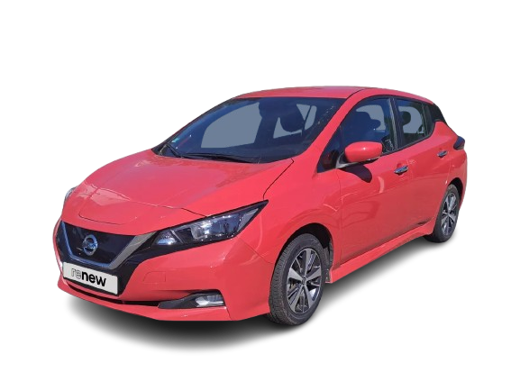 Nissan Leaf rouge