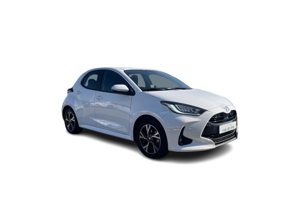 Toyota Yaris blanche