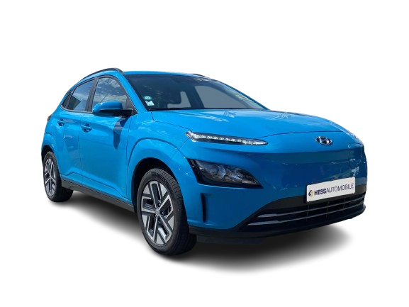 Hyundai kona bleu