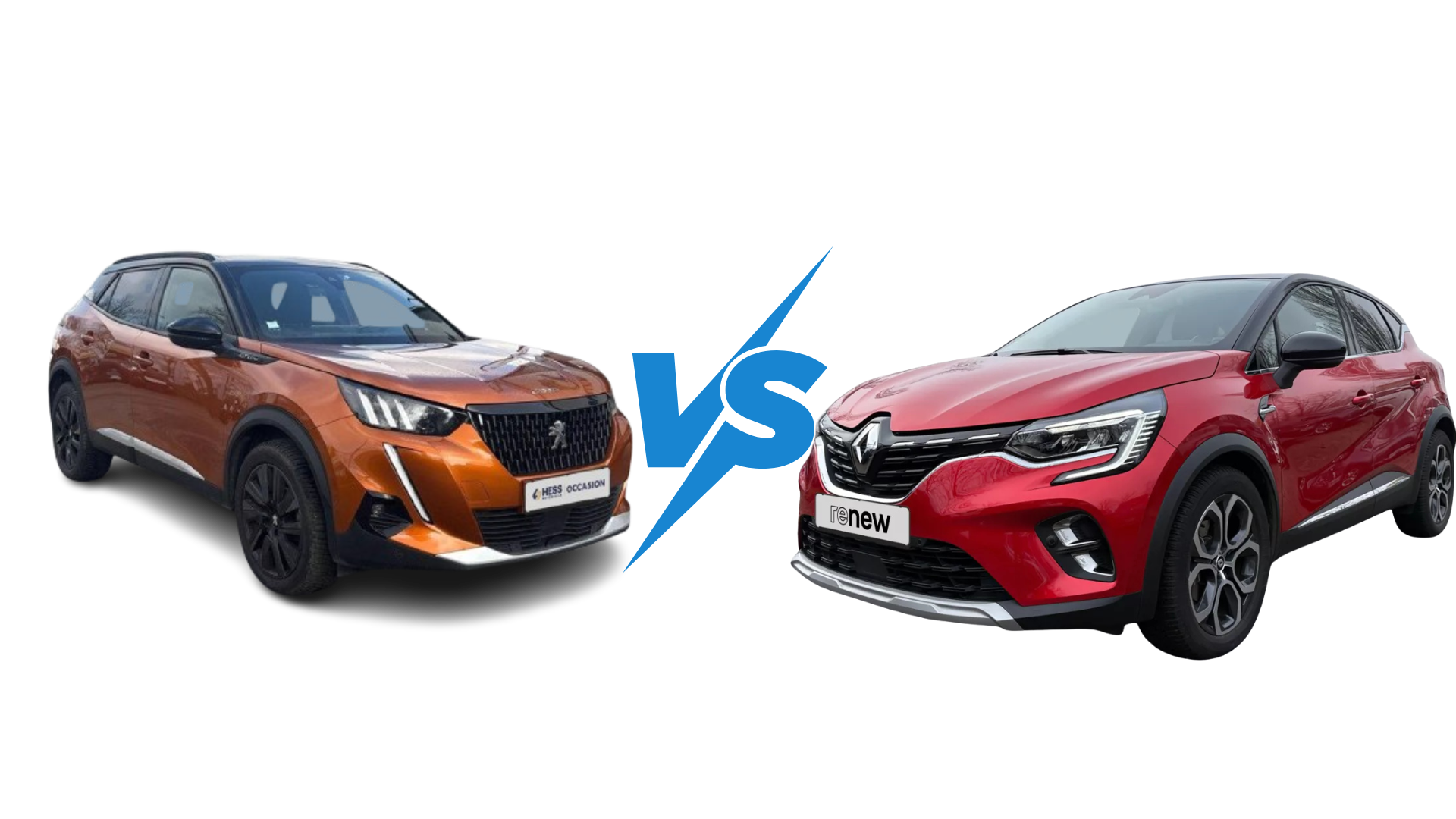 Renault Captur VS Peugeot 2008